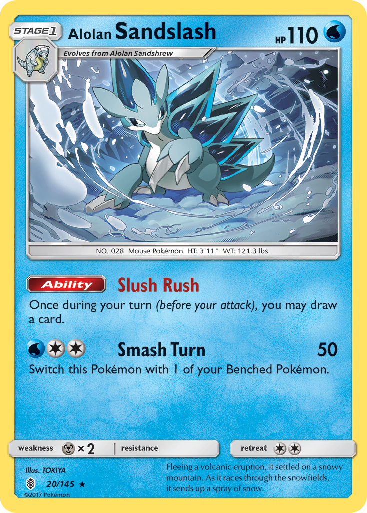 Alolan Sandslash (20/145) [Sun & Moon: Guardians Rising] | Good Games Morley
