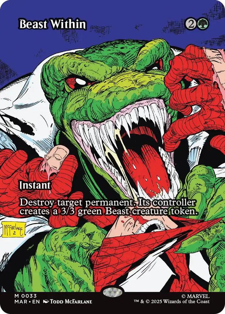 Beast Within 33 (Marvel Universe Eternal-Legal)  - Borderless | Good Games Morley