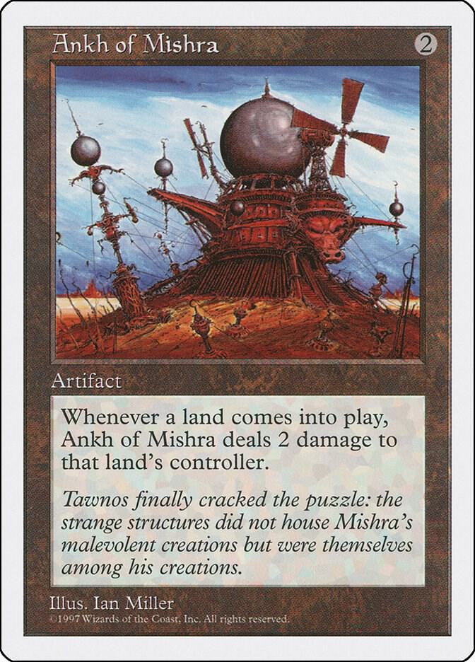 Ankh of Mishra 348/455 (Fifth Edition)  | Good Games Morley