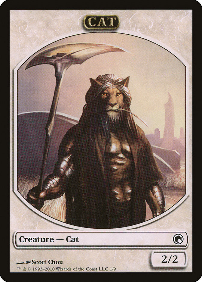 Cat Token [Scars of Mirrodin Tokens] | Good Games Morley