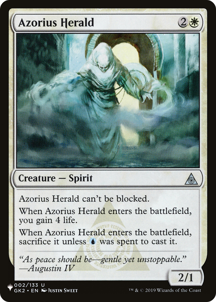 Azorius Herald [The List] | Good Games Morley