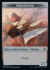 Phyrexian // Ornithopter Double-Sided Token [Dominaria United Tokens] | Good Games Morley