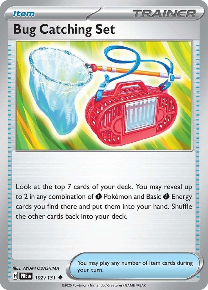 Bug Catching Set (102/131) [Scarlet & Violet: Prismatic Evolutions] | Good Games Morley