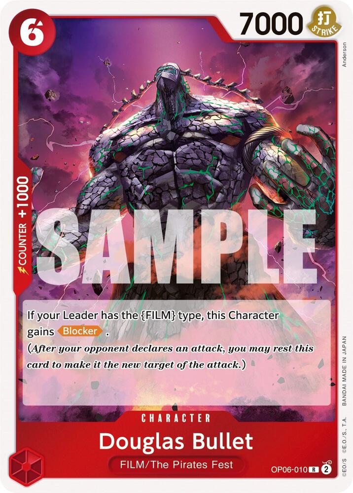 Douglas Bullet OP06-010 (Wings of the Captain)  - Foil | Good Games Morley