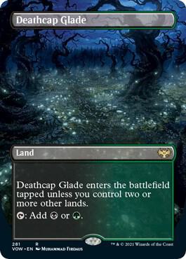 Deathcap Glade Borderless 281/277 (Innistrad: Crimson Vow)  - Foil | Good Games Morley