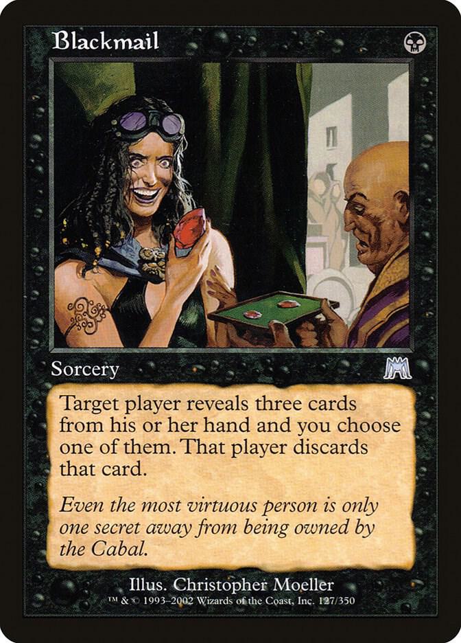 Blackmail 127/350 (Onslaught)  - Foil | Good Games Morley