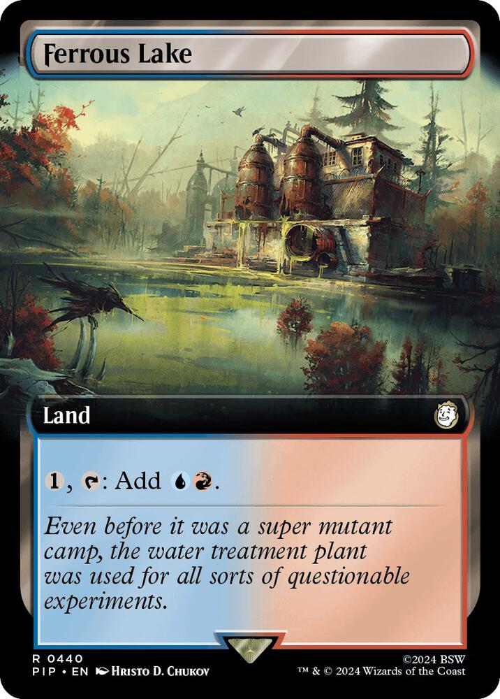 Ferrous Lake 440/326 (Universes Beyond: Fallout)  - Extended Art Foil | Good Games Morley