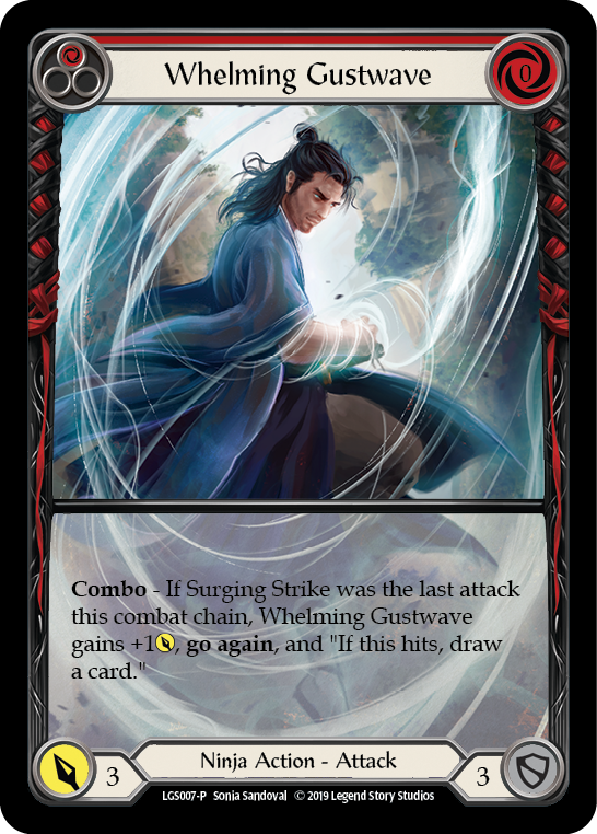 Whelming Gustwave (Red) [LGS007-P] (Promo)  1st Edition Normal | Good Games Morley