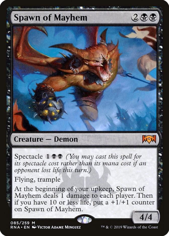 Spawn of Mayhem 85/259 (Ravnica Allegiance)  - Foil | Good Games Morley