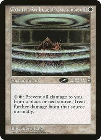 Greater Realm of Preservation (Oversized) [Oversize Cards] | Good Games Morley