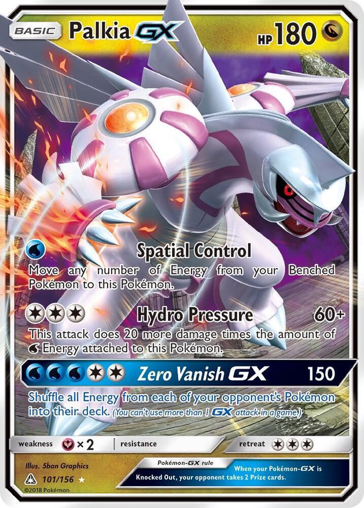 Palkia GX 101/156 (SM - Ultra Prism)  - Holofoil | Good Games Morley