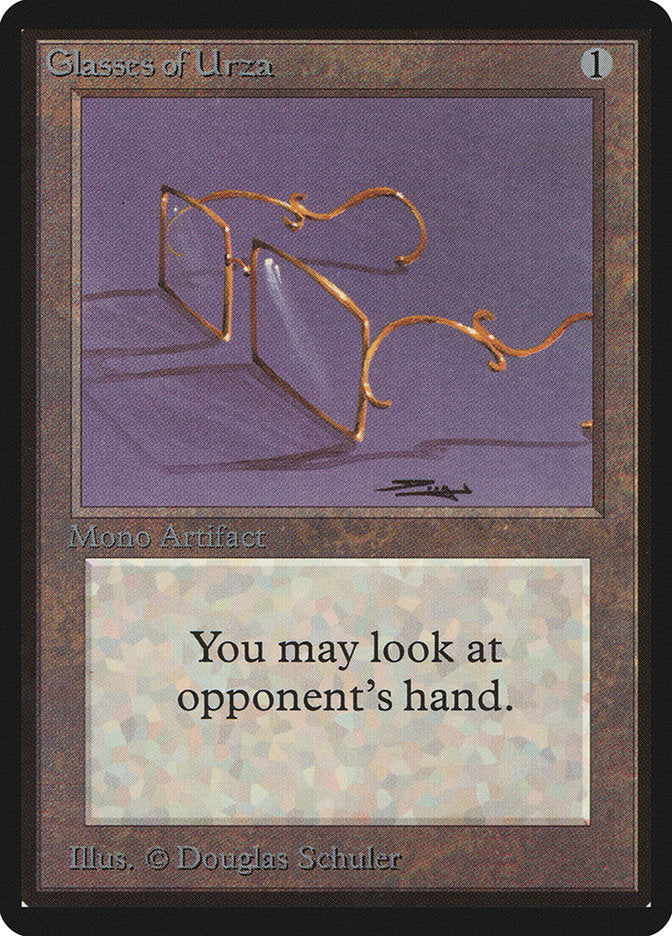 Glasses of Urza [Beta Edition] | Good Games Morley