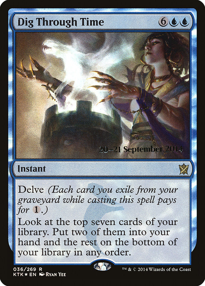 Dig Through Time [Khans of Tarkir Prerelease Promos] | Good Games Morley