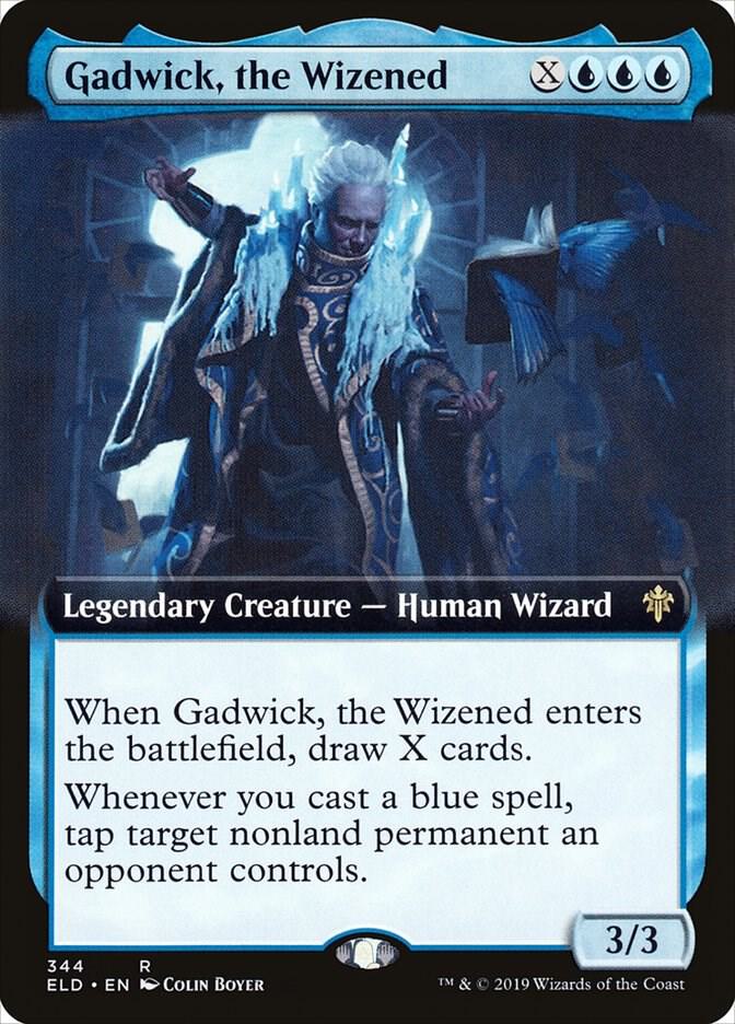 Gadwick, the Wizened 344/269 (Throne of Eldraine)  - Extended Art Foil | Good Games Morley
