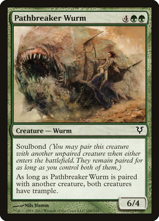 Pathbreaker Wurm 188/244 (Avacyn Restored)  - Foil | Good Games Morley