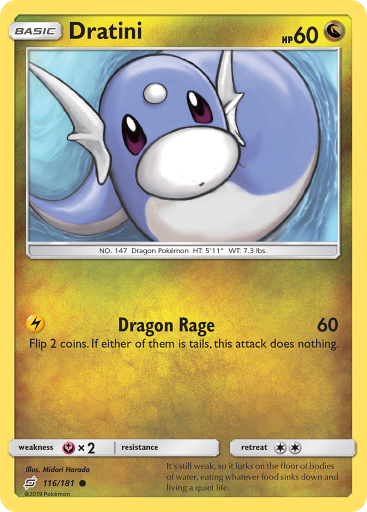 Dratini (116/181) [Sun & Moon: Team Up] | Good Games Morley