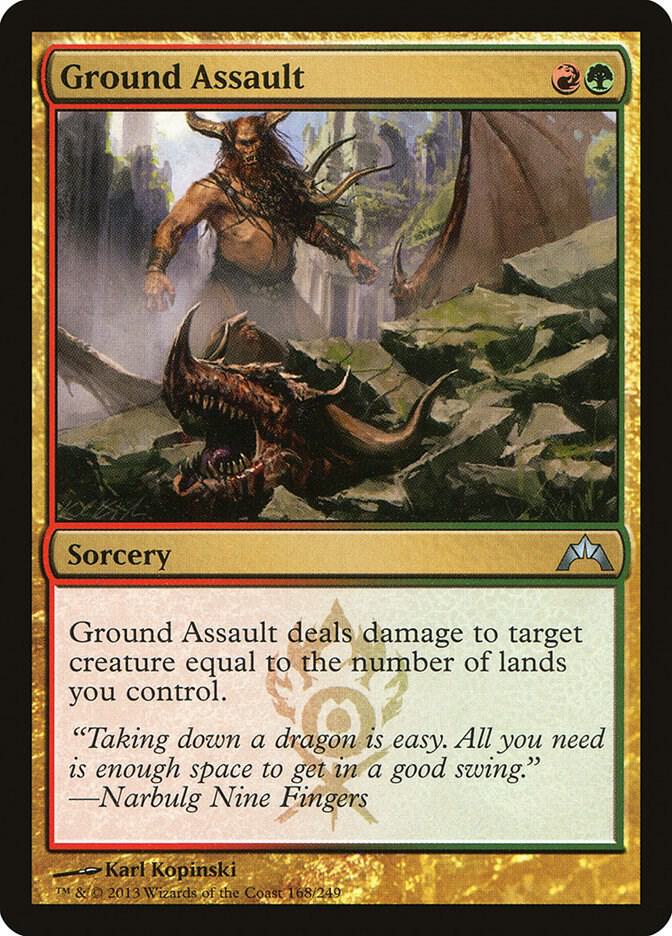 Ground Assault 168/249 (Gatecrash)  | Good Games Morley