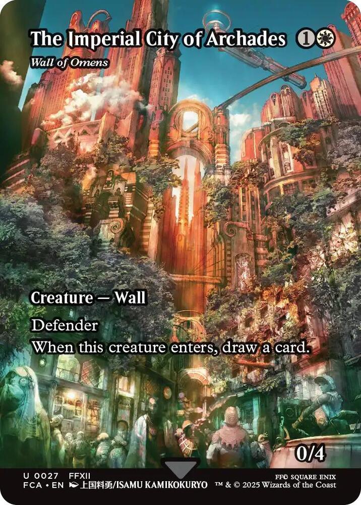 The Imperial City of Archades - Wall of Omens 27/64 (FINAL FANTASY: Through the Ages)  - Showcase | Good Games Morley