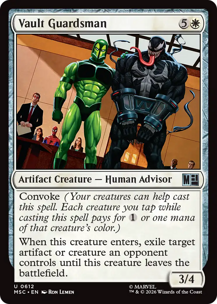 Vault Guardsman [Marvel Super Heroes Commander] | Good Games Morley