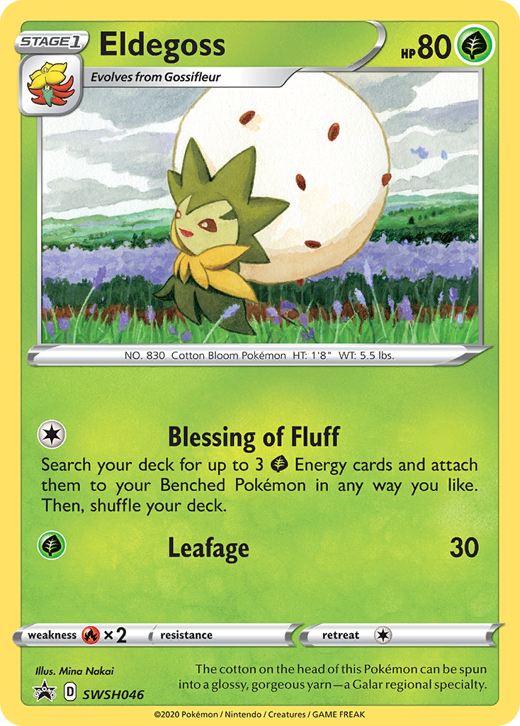 Eldegoss (SWSH046) [Sword & Shield: Black Star Promos] | Good Games Morley