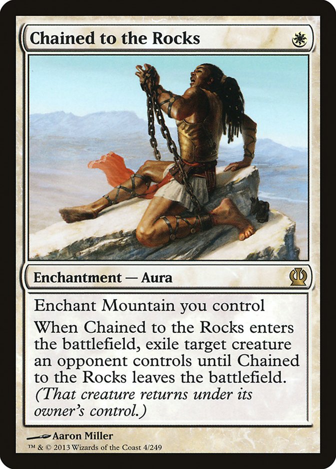 Chained to the Rocks 4/249 (Theros)  | Good Games Morley