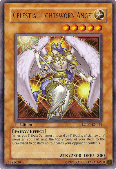 Celestia, Lightsworn Angel [LODT-EN024] Ultra Rare | Good Games Morley