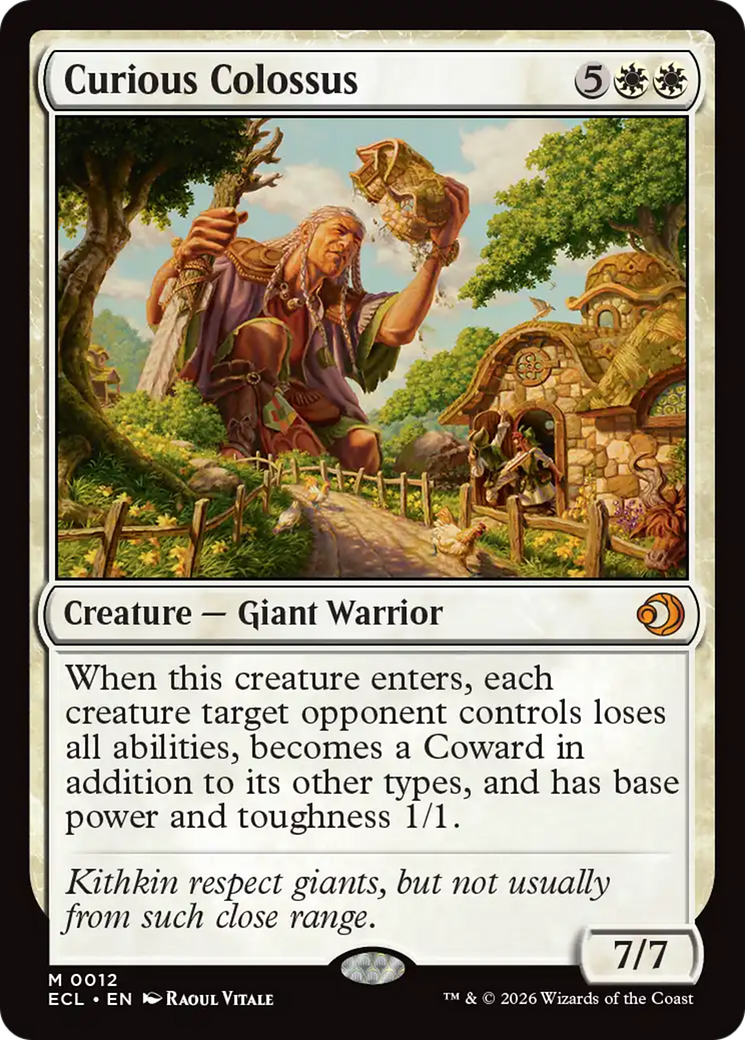 Curious Colossus [Lorwyn Eclipsed] | Good Games Morley
