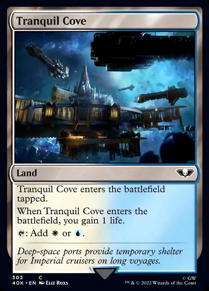 Tranquil Cove (Surge Foil) [Warhammer 40,000] | Good Games Morley