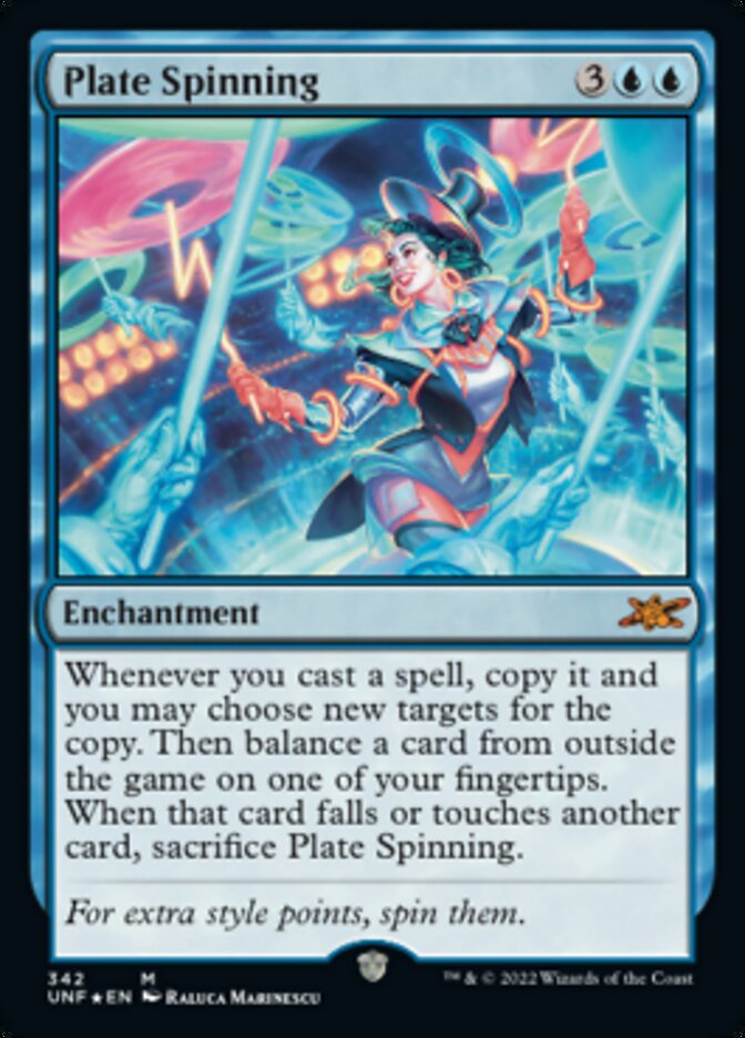 Plate Spinning (Galaxy Foil) [Unfinity] | Good Games Morley