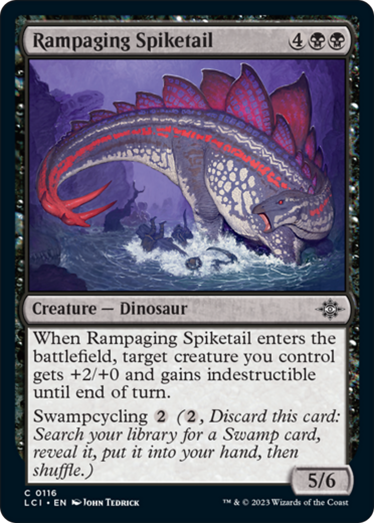 Rampaging Spiketail [The Lost Caverns of Ixalan] | Good Games Morley