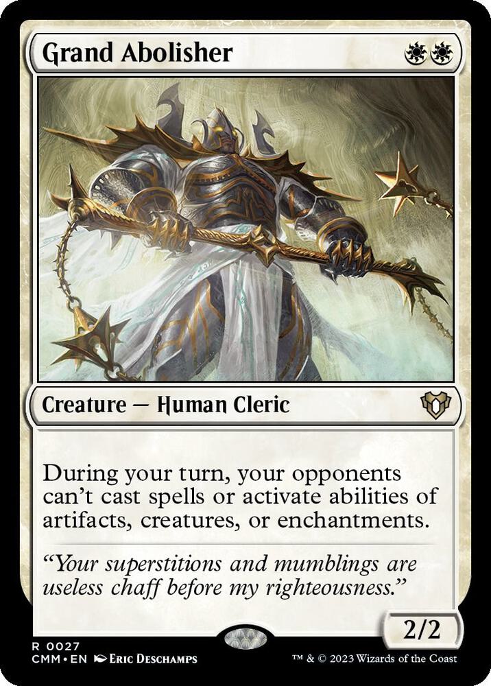 Grand Abolisher 27 (Commander Masters)  - Foil | Good Games Morley