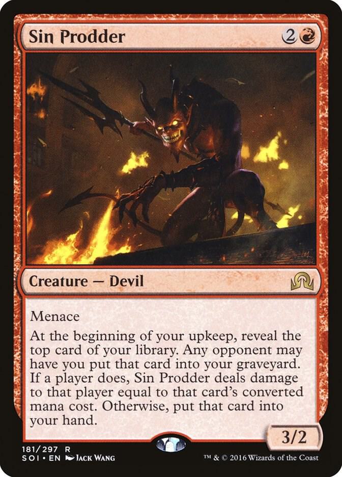 Sin Prodder 181/297 (Shadows over Innistrad)  | Good Games Morley