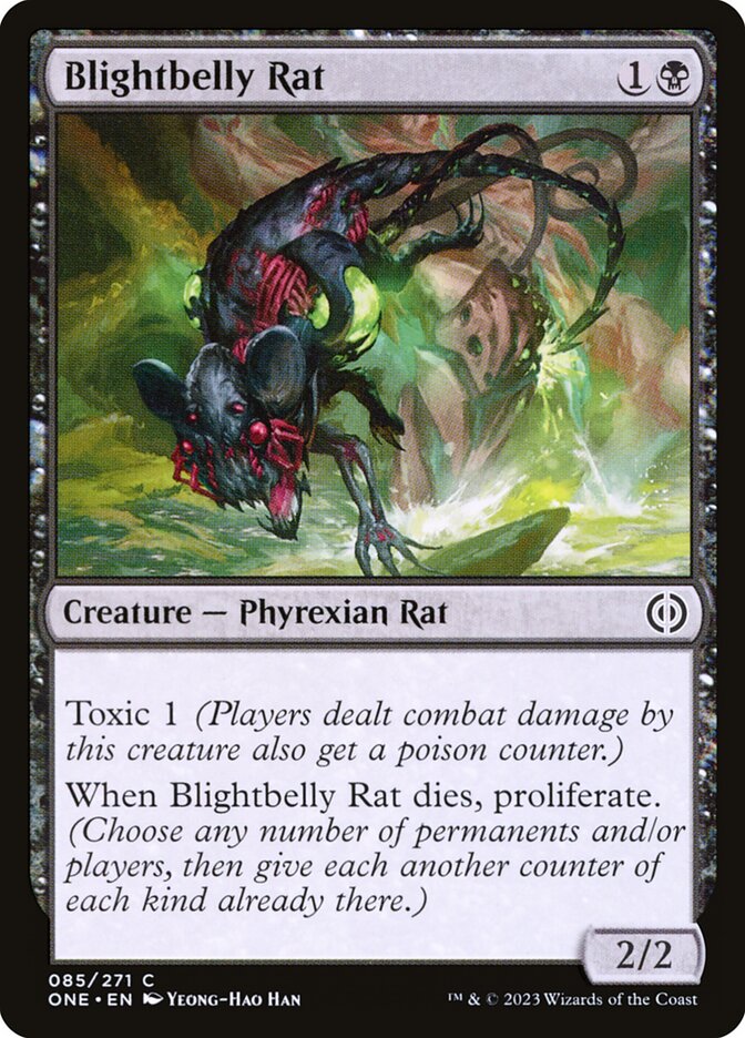 Blightbelly Rat 85/271 (Phyrexia: All Will Be One)  | Good Games Morley