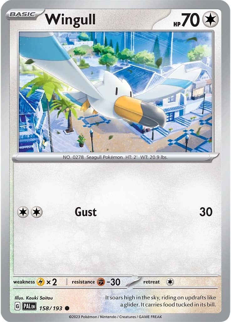 Wingull (158/193) [Scarlet & Violet: Paldea Evolved] | Good Games Morley