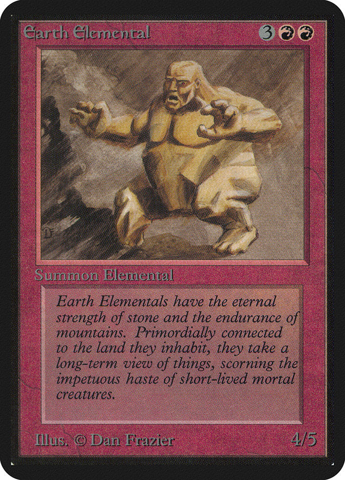 Earth Elemental [Alpha Edition] | Good Games Morley