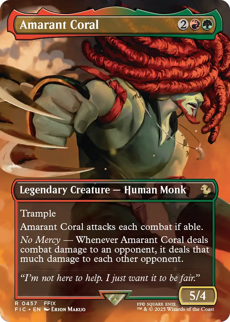 Amarant Coral (Borderless) [FINAL FANTASY Commander] | Good Games Morley