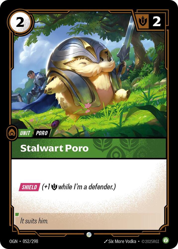 Stalwart Poro 052/298 (Origins)  | Good Games Morley