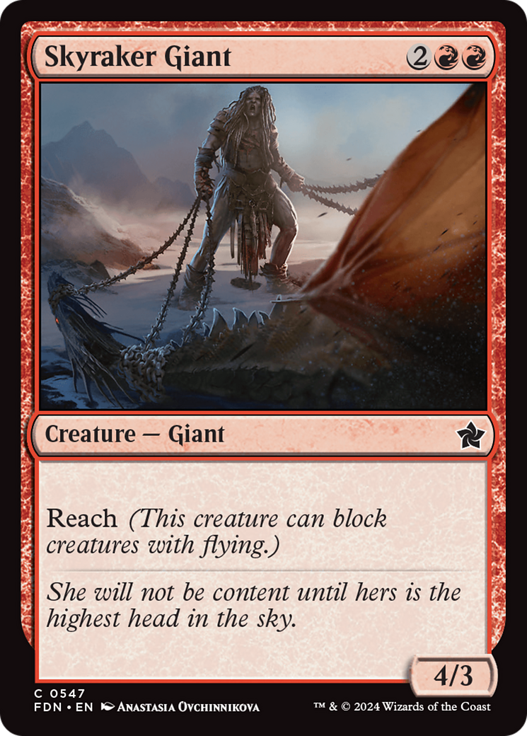 Skyraker Giant [Foundations] | Good Games Morley