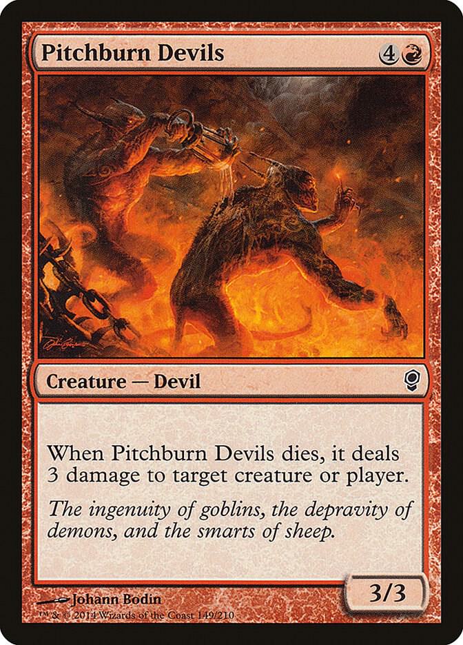 Pitchburn Devils 149/210 (Conspiracy)  | Good Games Morley