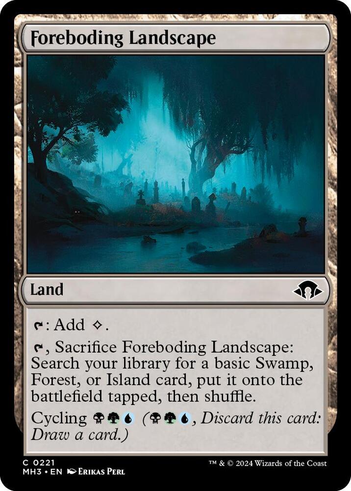 Foreboding Landscape 221/319 (Modern Horizons 3)  | Good Games Morley