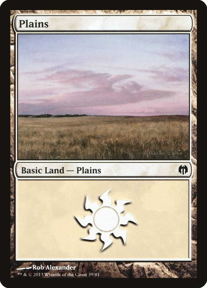 Plains (39) [Duel Decks: Heroes vs. Monsters] | Good Games Morley