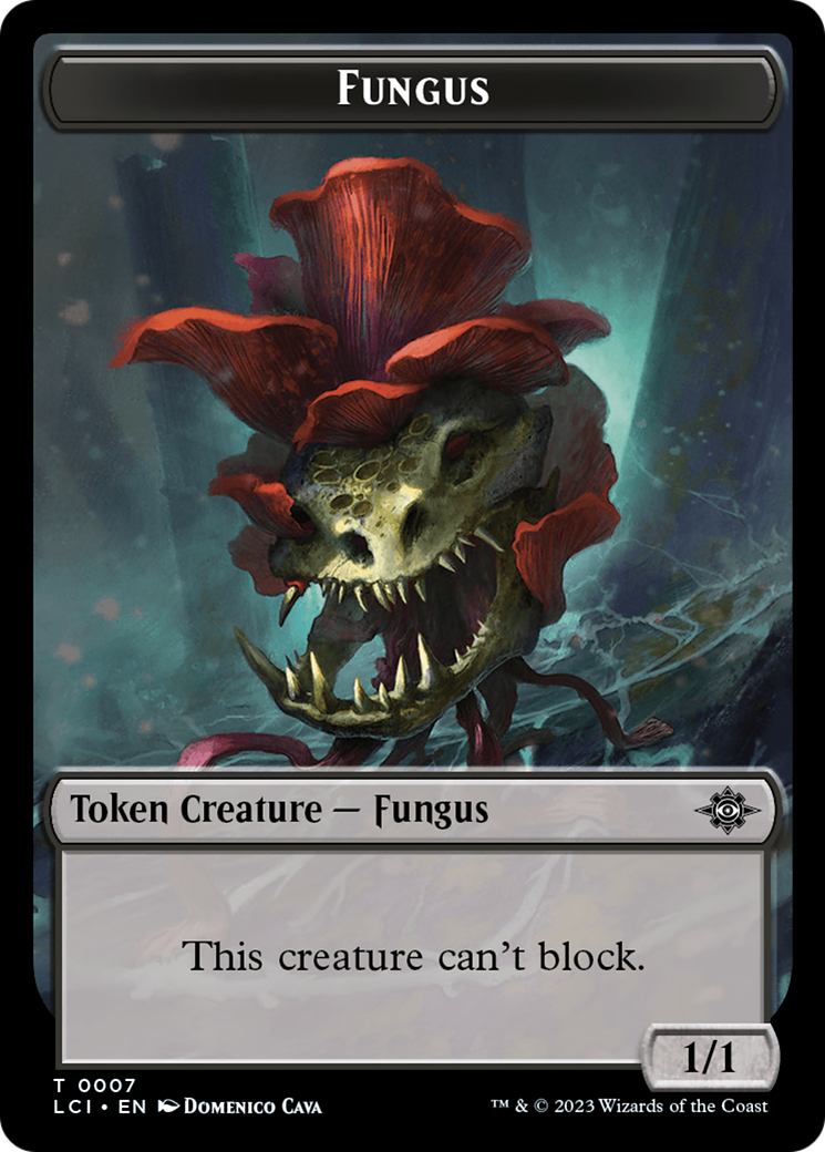 Copy // Fungus Double-Sided Token [The Lost Caverns of Ixalan Tokens] | Good Games Morley