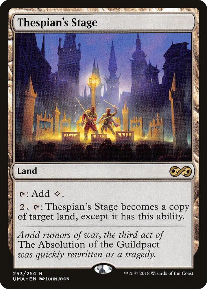Thespian's Stage 253/254 (Ultimate Masters)  - Foil | Good Games Morley