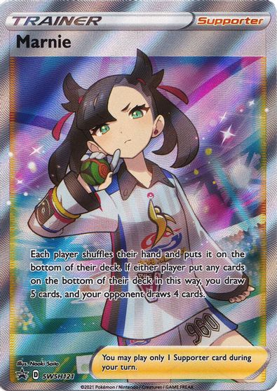 Marnie (SWSH121) [Sword & Shield: Black Star Promos] | Good Games Morley