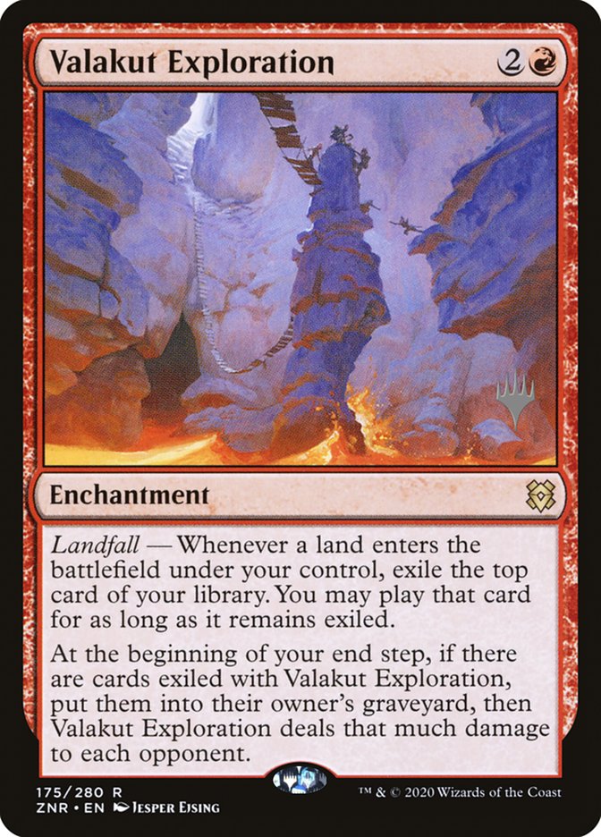 Valakut Exploration (Promo Pack) [Zendikar Rising Promos] | Good Games Morley