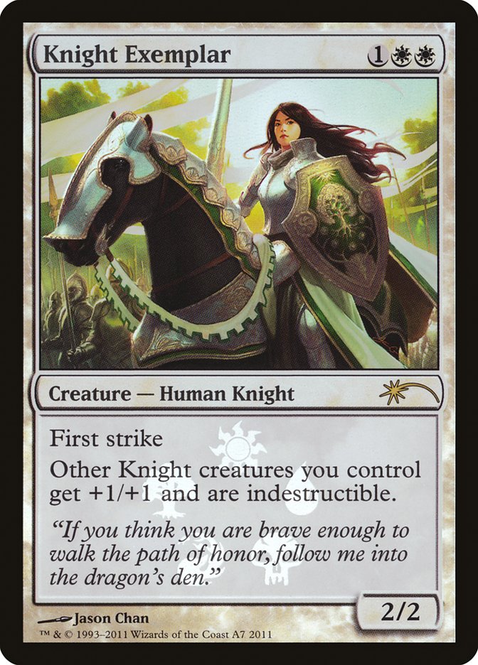 Knight Exemplar [Resale Promos] | Good Games Morley