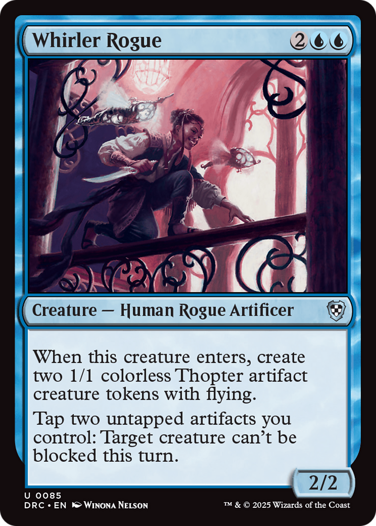 Whirler Rogue [Aetherdrift Commander] | Good Games Morley