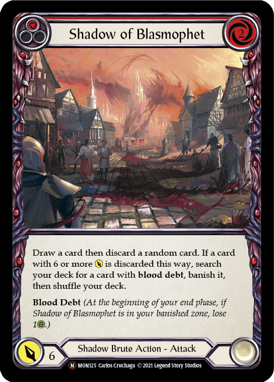 Shadow of Blasmophet [U-MON125] (Monarch Unlimited)  Unlimited Normal | Good Games Morley