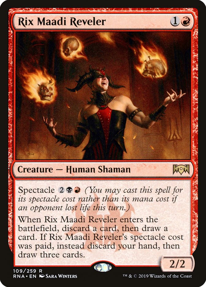 Rix Maadi Reveler 109/259 (Ravnica Allegiance)  | Good Games Morley
