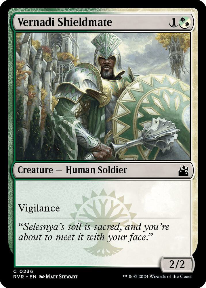 Vernadi Shieldmate 236/291 (Ravnica Remastered)  | Good Games Morley